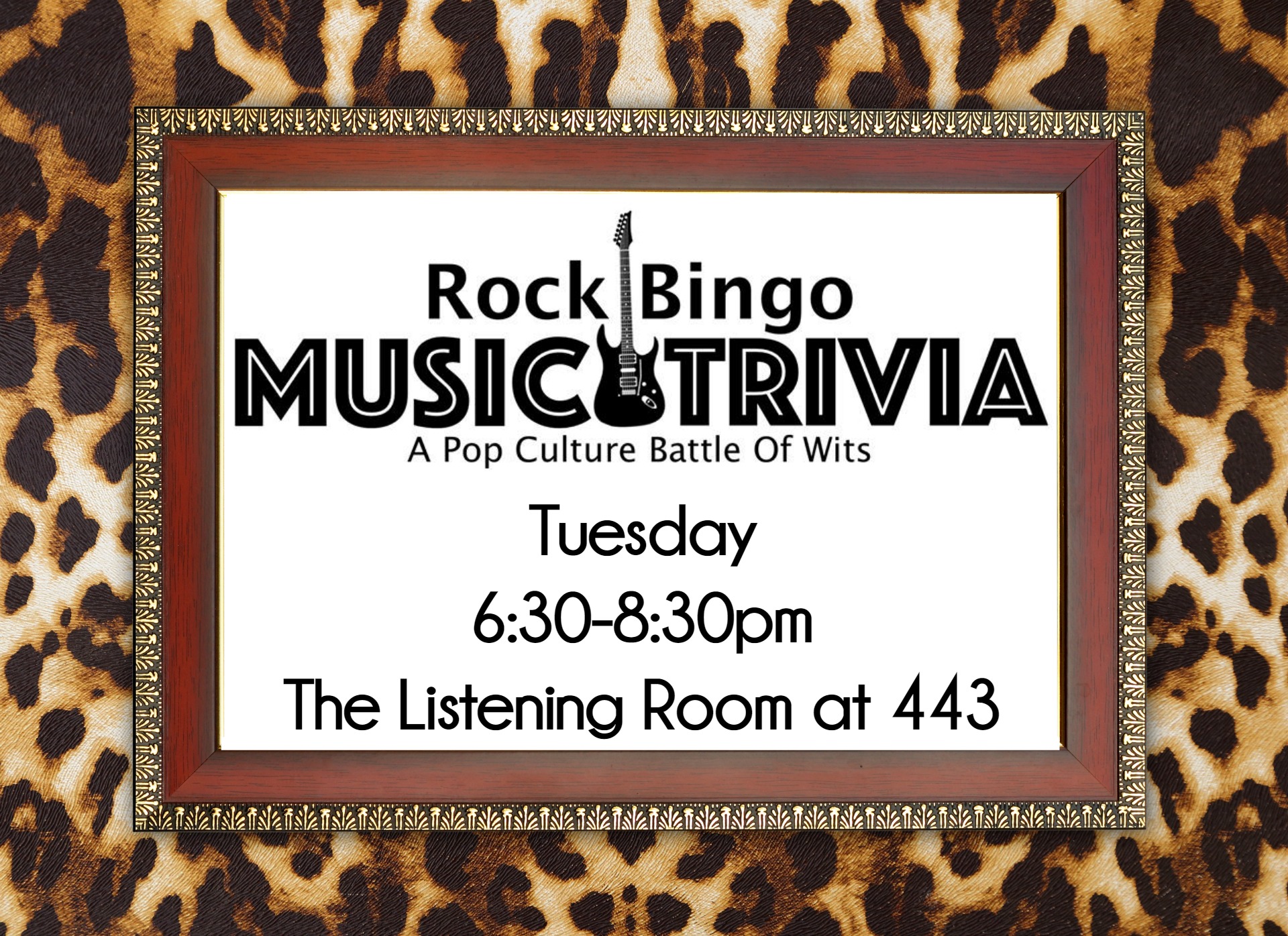 Rock Bingo Music Trivia