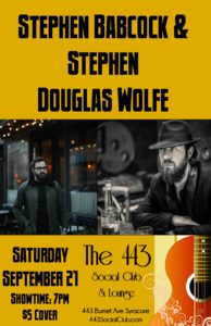 Stephen Douglas Wolfe & Stephen Babcock - 9/21