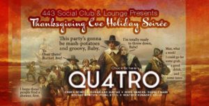 Thanksgiving Eve Holiday Soiree with Chuck Shiele's Quatro - 11/27
