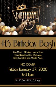 The 443 Birthday Bash