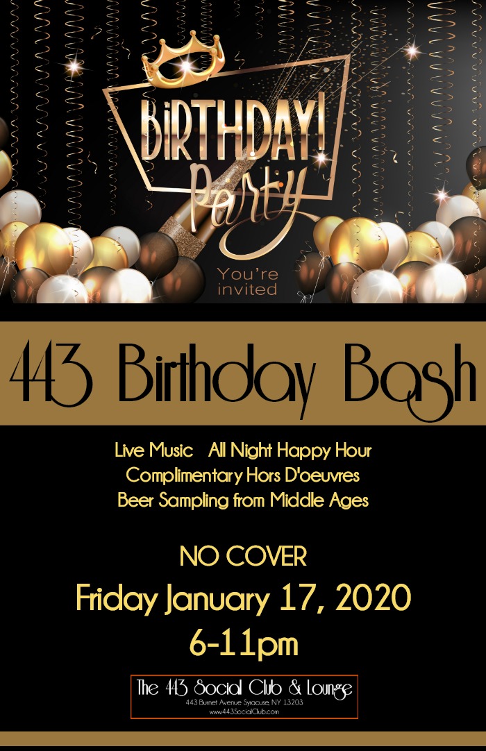 The 443 Birthday Bash 1 17 The 443 Social Club Lounge
