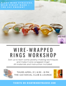 Crystal ring workshop at the 443