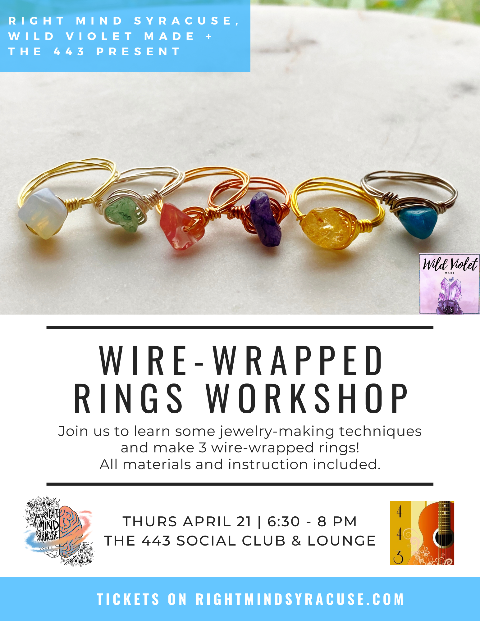 Wire Ring Making Class New York City, Gifts