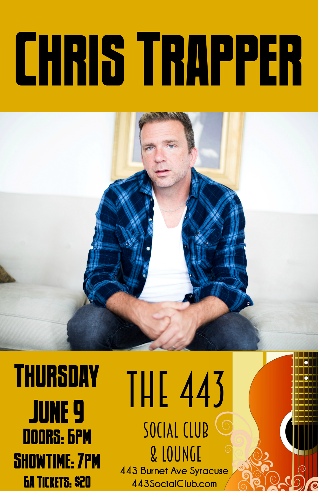 Chris Trapper at the 443