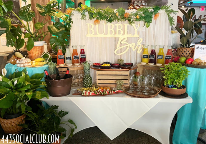 Bar & Beverage Stations - The 443 Social Club & Lounge
