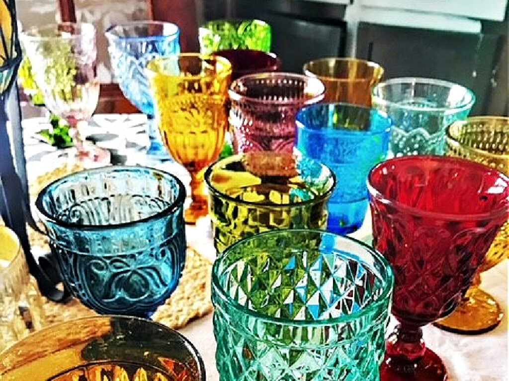 RBex Vintage Glassware Rental