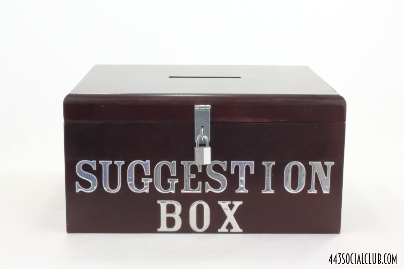 creative suggestion box ideas