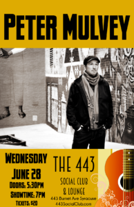 Peter Mulvey at the 443