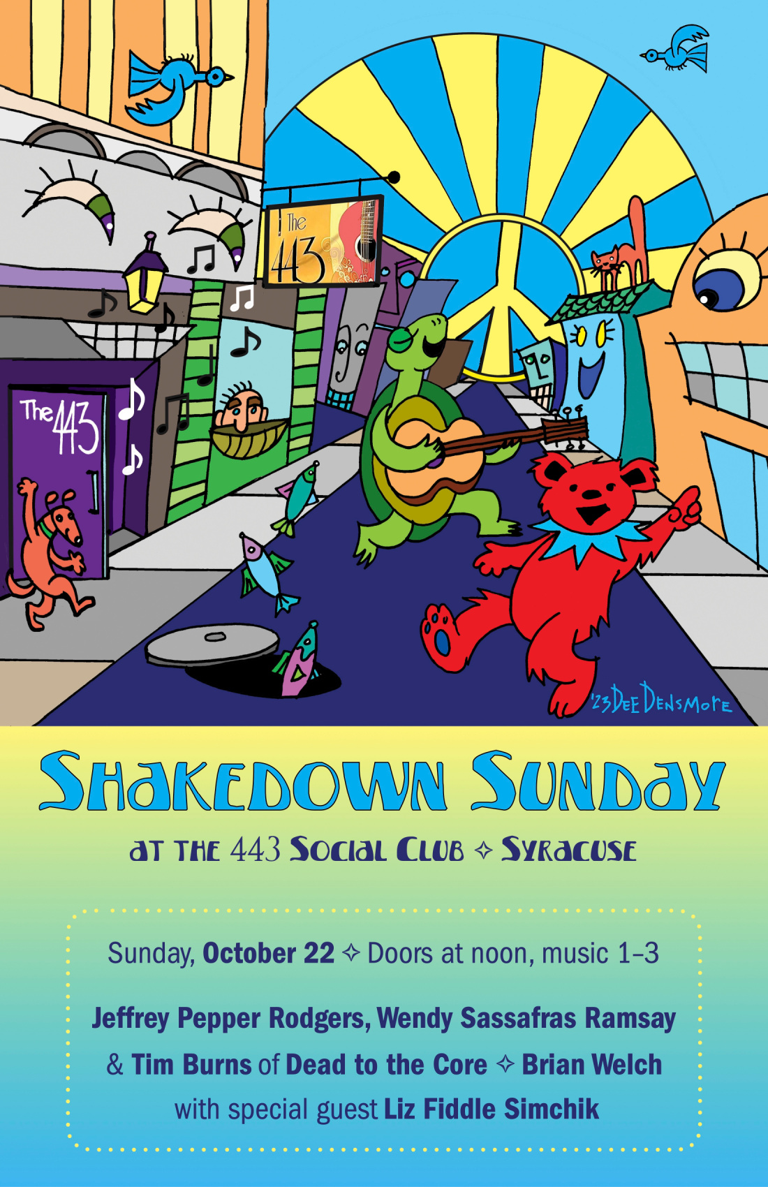 Shakedown Sunday october