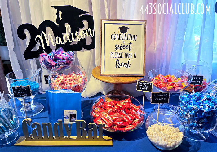 Grad Party candy bar