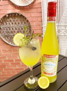 Lemon blueberry Spritz