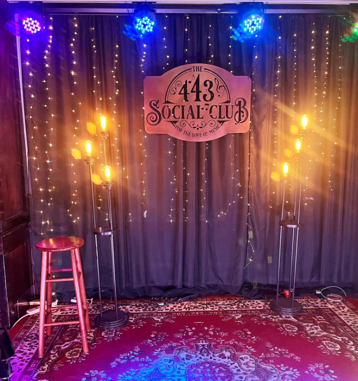 443 Stage Sign