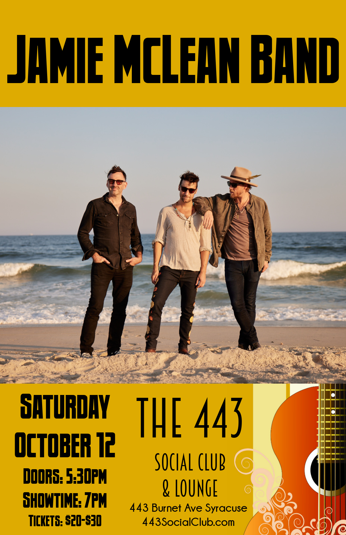 Jamie McLean Band at the 443