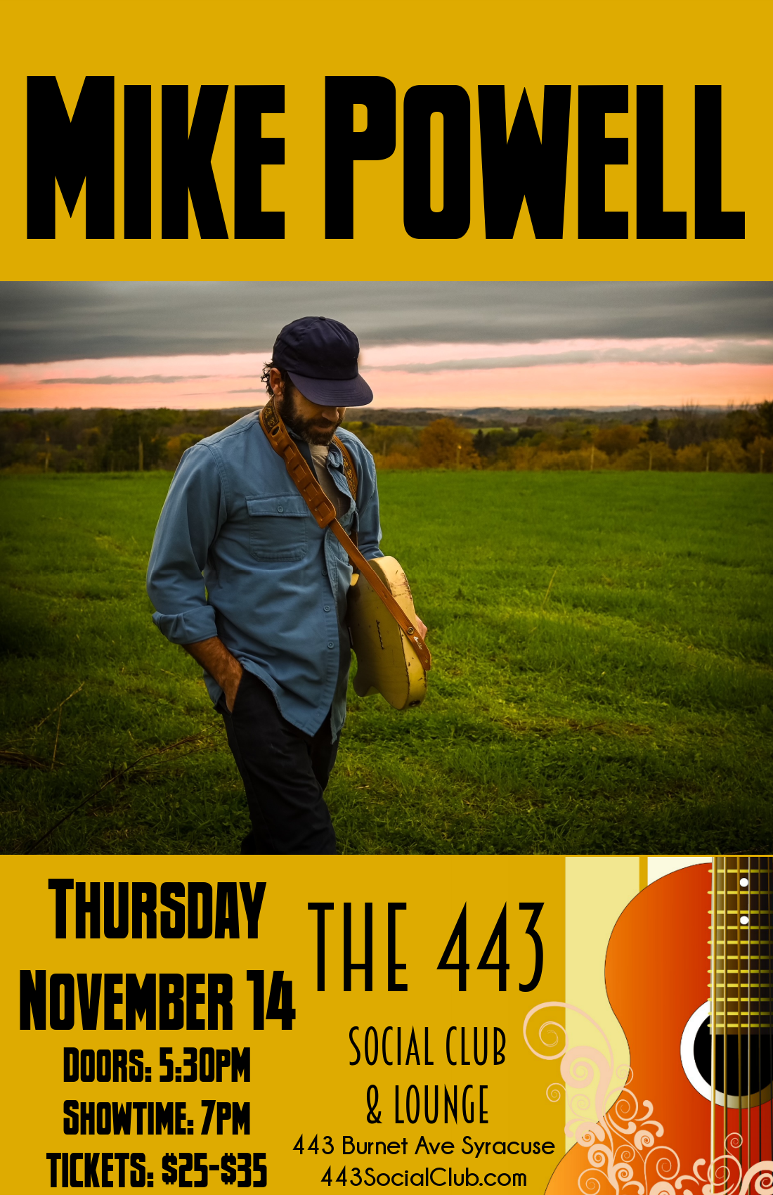 Mike Powell at the 443