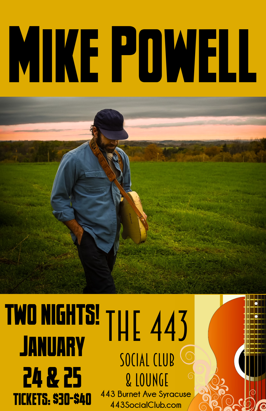 Mike Powell at the 443