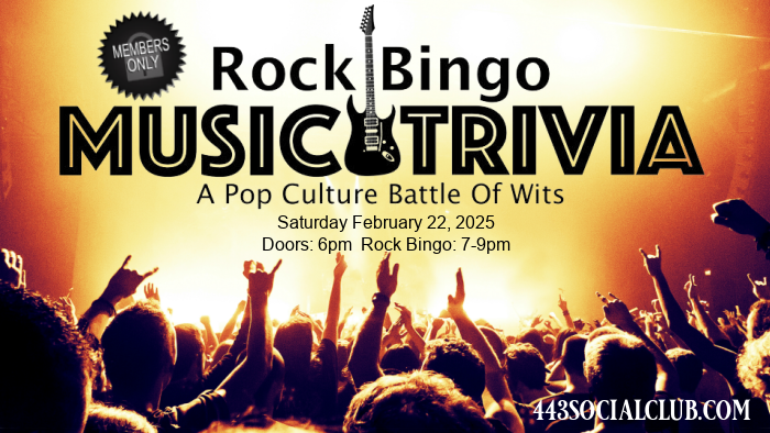 Rock Bingo Music Trivia