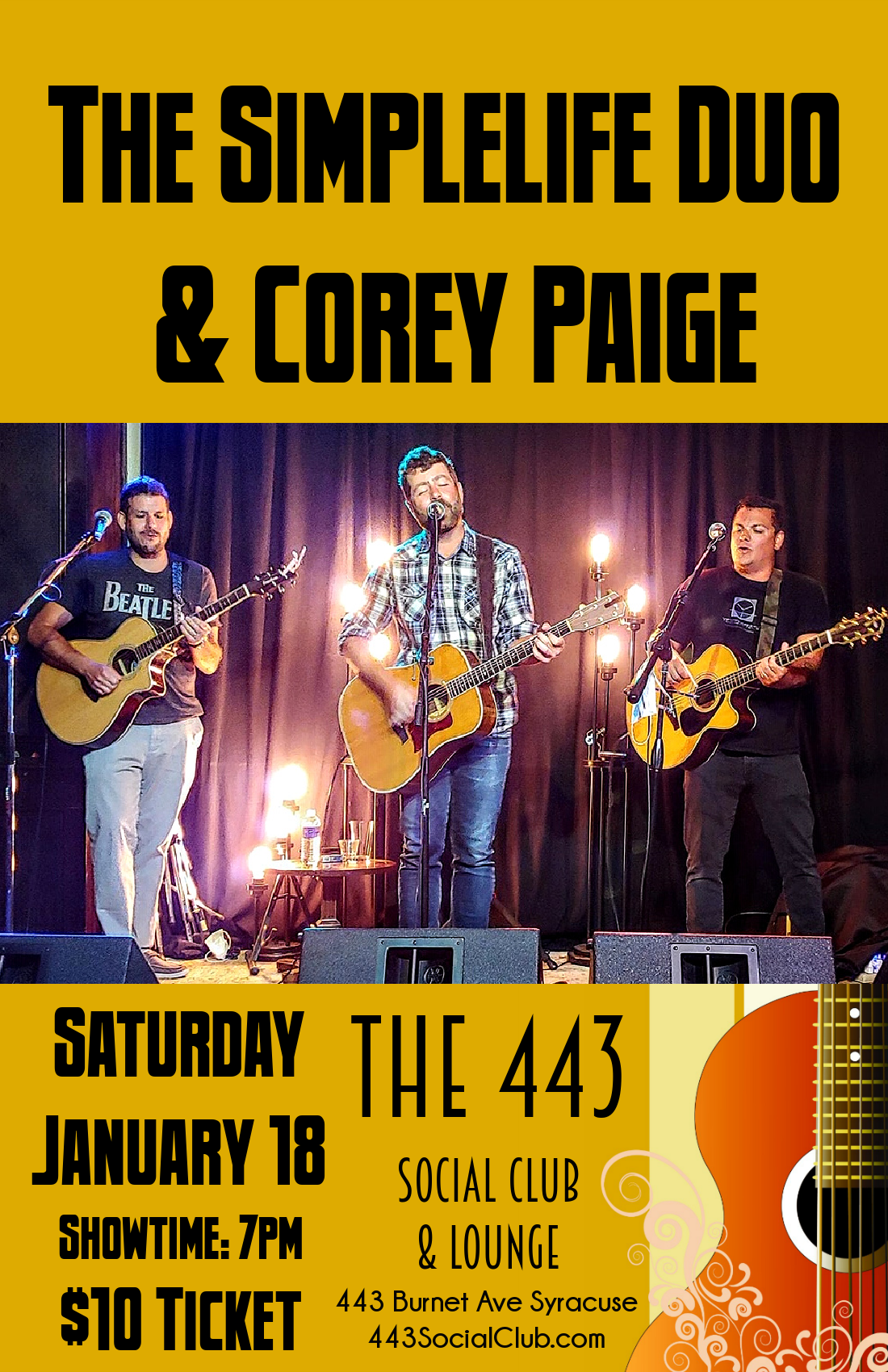 SIMPLELIFE AND COREY PAIGE AT THE 443