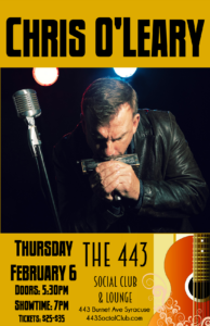 Chris O'Leary at the 443