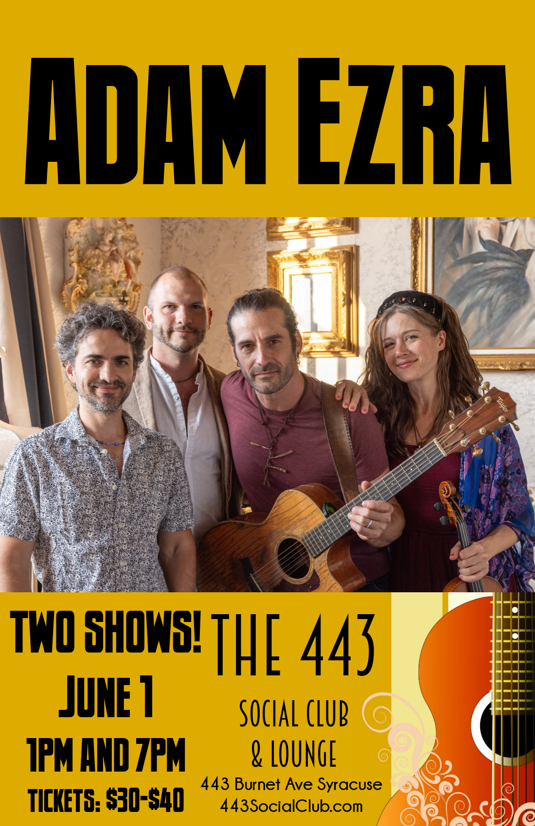 Adam Ezra Group at the 443
